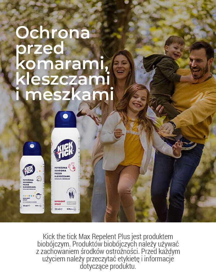 Ochrona przed komarami kleszczami i meszkami - baner