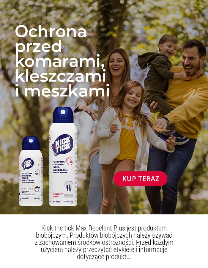 Ochrona przed komarami kleszczami i meszkami - baner